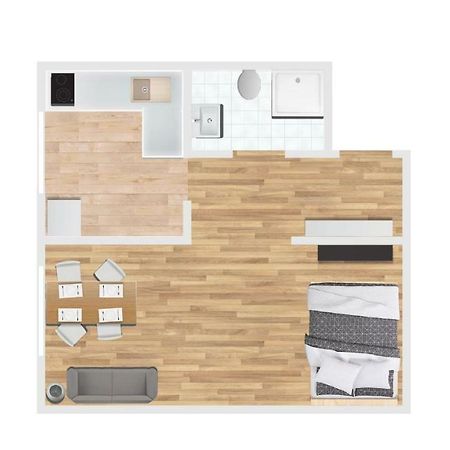 Rynek Staromiejski Apartment Koszalin Bagian luar foto