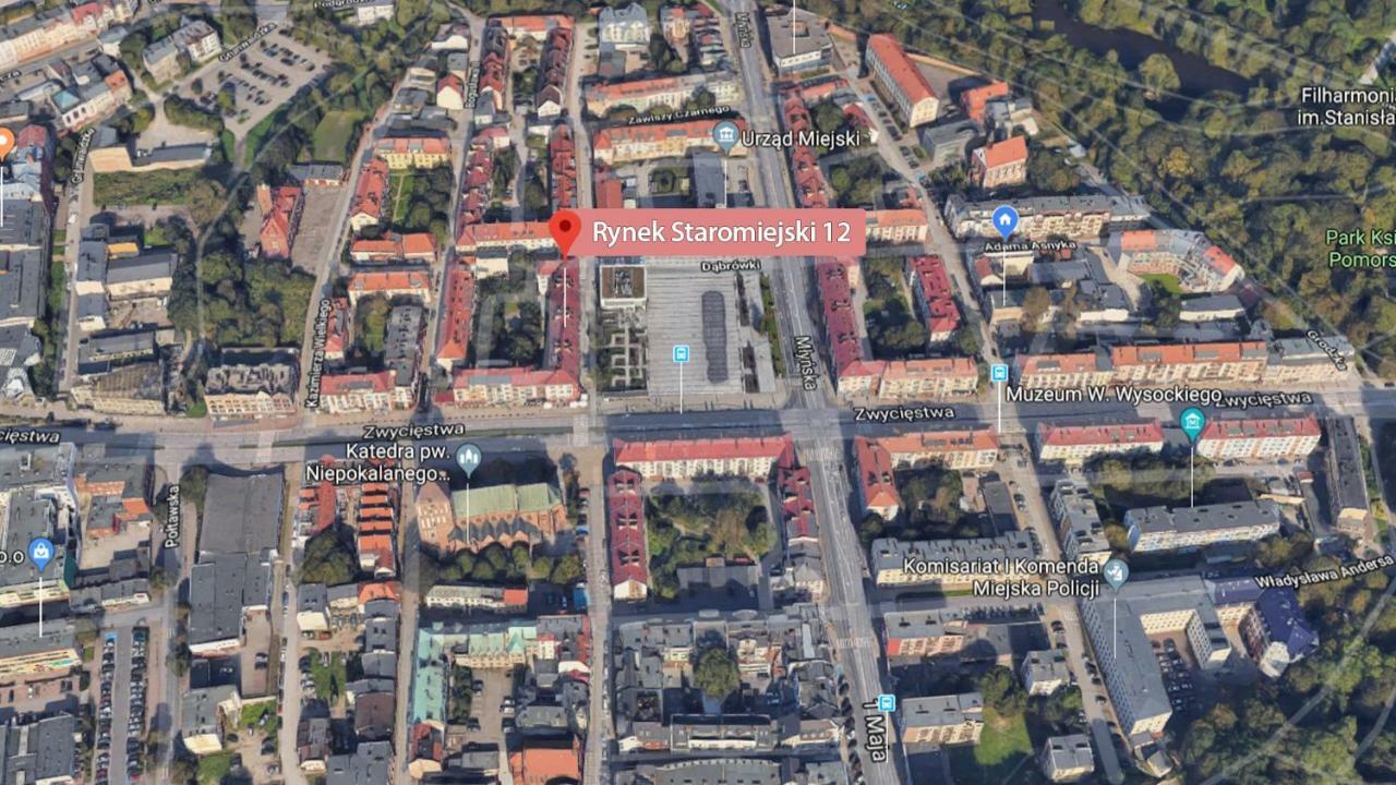 Rynek Staromiejski Apartment Koszalin Bagian luar foto